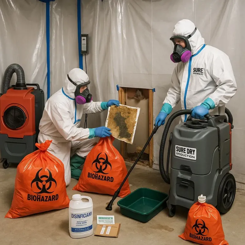 Contaminated Water Handling Protocols process in York County, SC