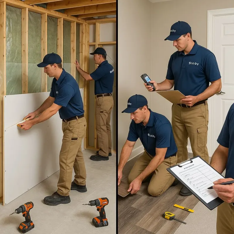 Repairs and Reconstruction process in York County, SC